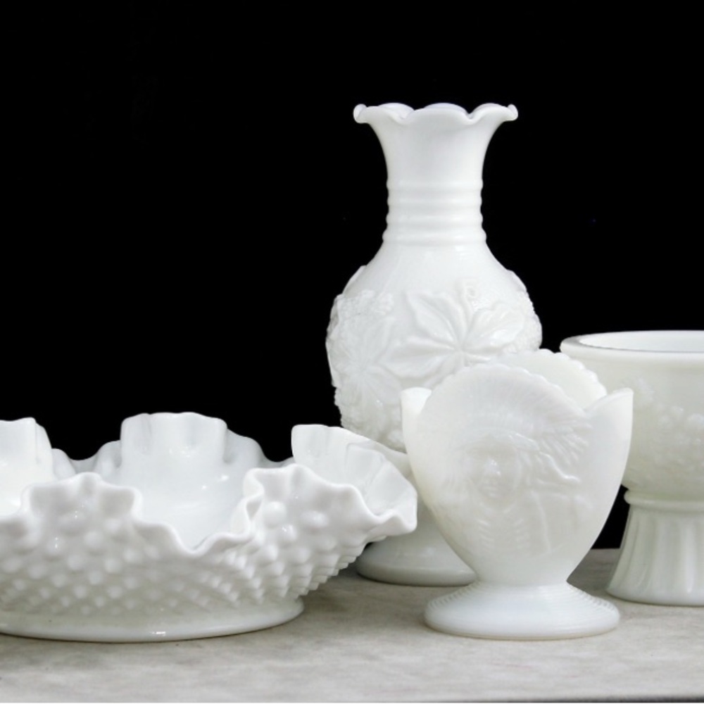 Milk Glass 001